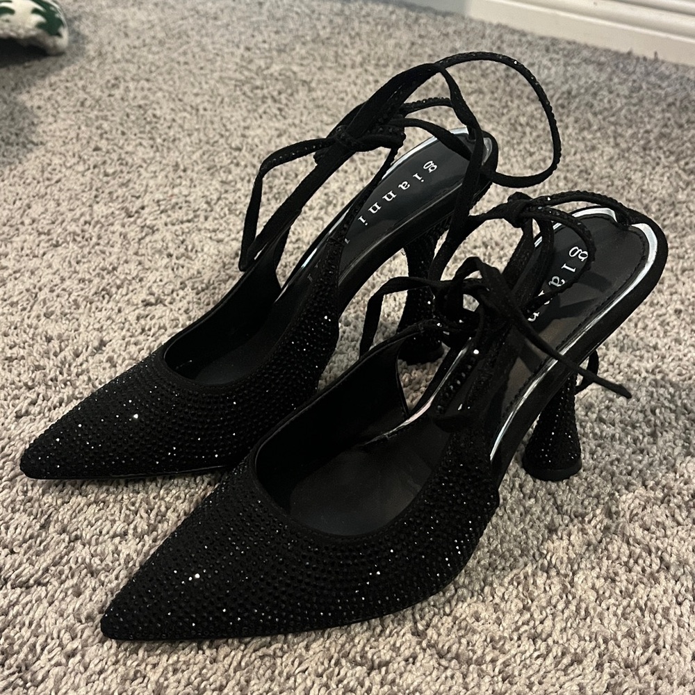 Gianni Bini Rhinestone Heels